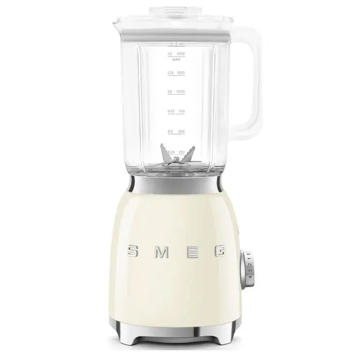 Smeg - Blender Blf03creu Années 50 - Design Rétro 3 Prgm - Bol Tritan 1.5l- Crème — vue 5