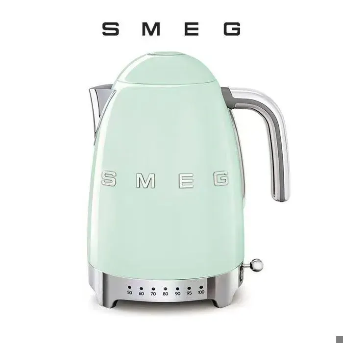 Smeg Bouilloire à Température Variable KLF04PGEU 17 L Plusieurs Température Filtre Anticalcaire Lavable BOUILLOIRE ELECTRIQUE