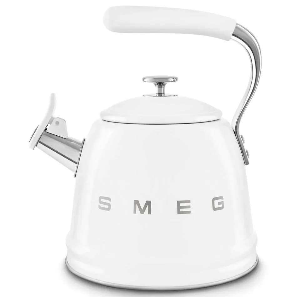 Smeg - Bouilloire Sifflante 2.3l Blanc — vue 2
