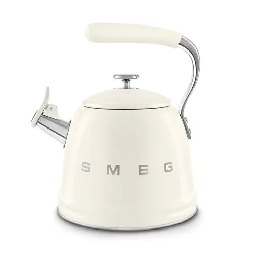 Smeg - Bouilloire Sifflante 2.3l Crème — vue 3