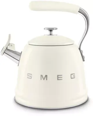 Smeg - Bouilloire Sifflante 2.3l Crème