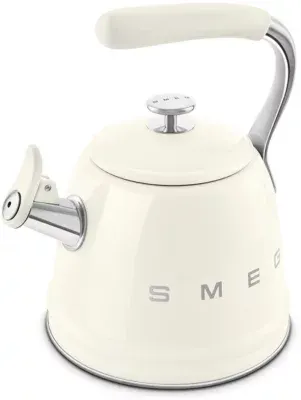 Smeg - Bouilloire Sifflante 2.3l Crème — vue 8
