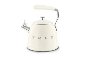 Smeg - Bouilloire Sifflante 2.3l Crème — vue 4
