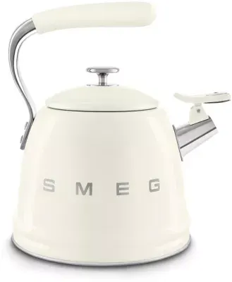 Smeg - Bouilloire Sifflante 2.3l Crème — vue 6