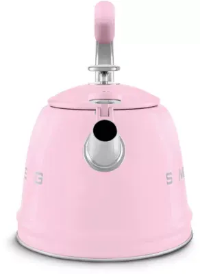 Smeg - Bouilloire Sifflante 2.3l Rose — vue 5