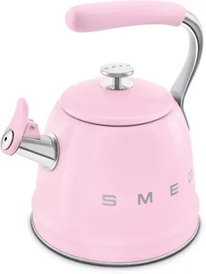 Smeg - Bouilloire Sifflante 2.3l Rose — vue 8