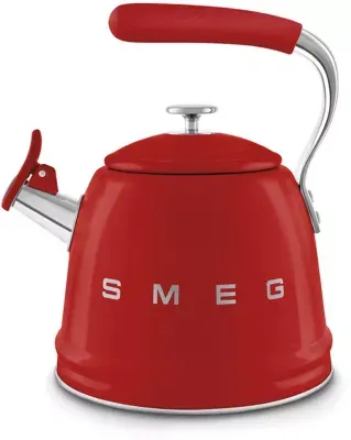 Smeg - Bouilloire Sifflante 2.3l Rouge
