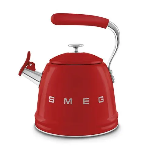 Smeg - Bouilloire Sifflante 2.3l Rouge — vue 3