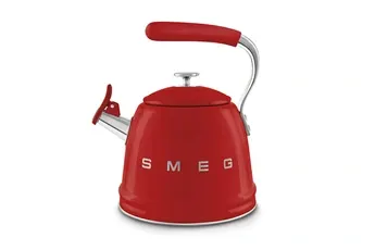 Smeg - Bouilloire Sifflante 2.3l Rouge — vue 4