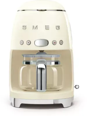 Smeg - Cafetière Filtre Dcf02creu Creme