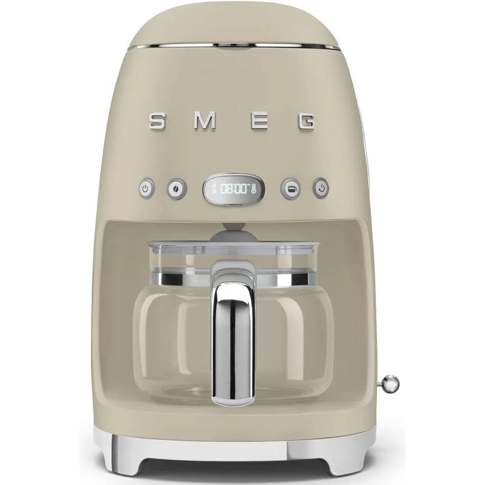 Smeg - Cafetière Filtre Dcf02mlmeu Années 50 Beige Lin — vue 2