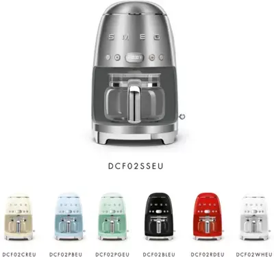 Smeg - Cafetière Filtre Dcf02sseu — vue 8