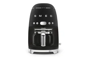 Smeg - Cafetière Filtre Noir Mat Dcf02blmeu — vue 4