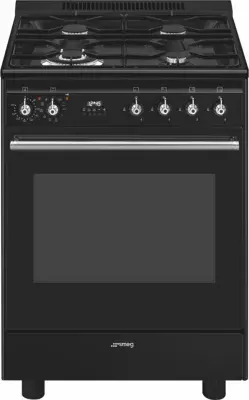 Smeg - Cuisinière Gaz Gp61bl9