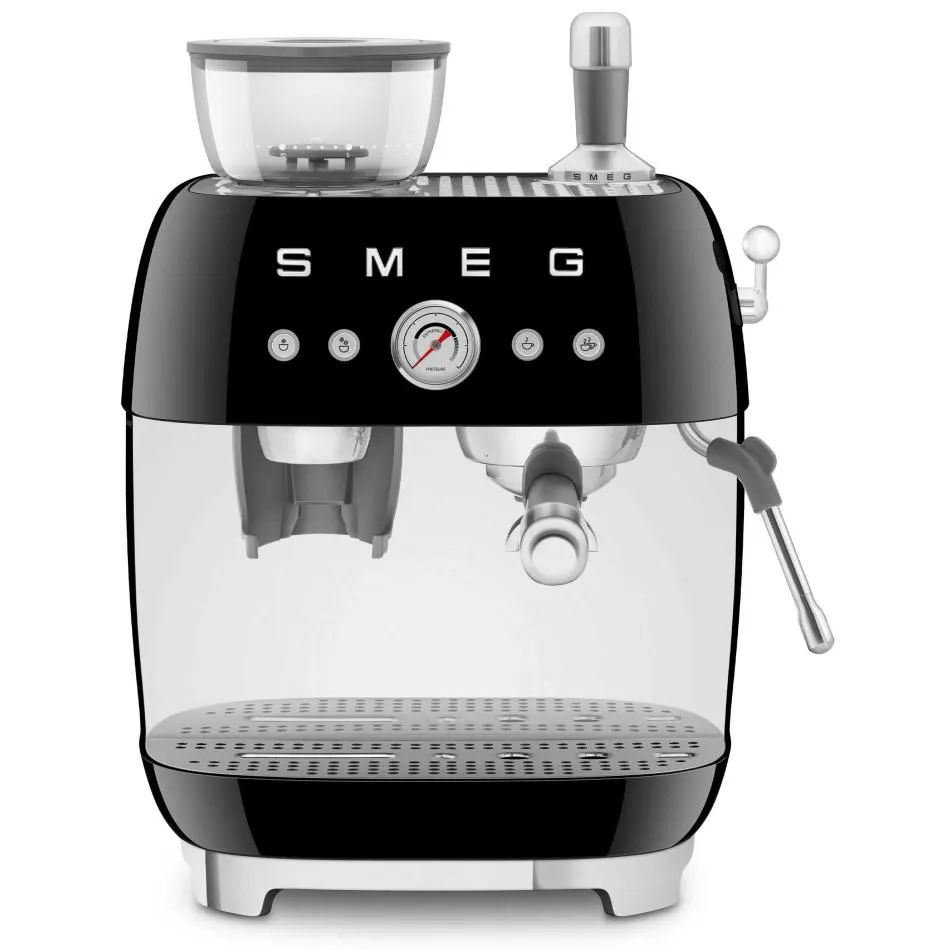 Smeg - Expresso Broyeur Egf03bleu Black — vue 2