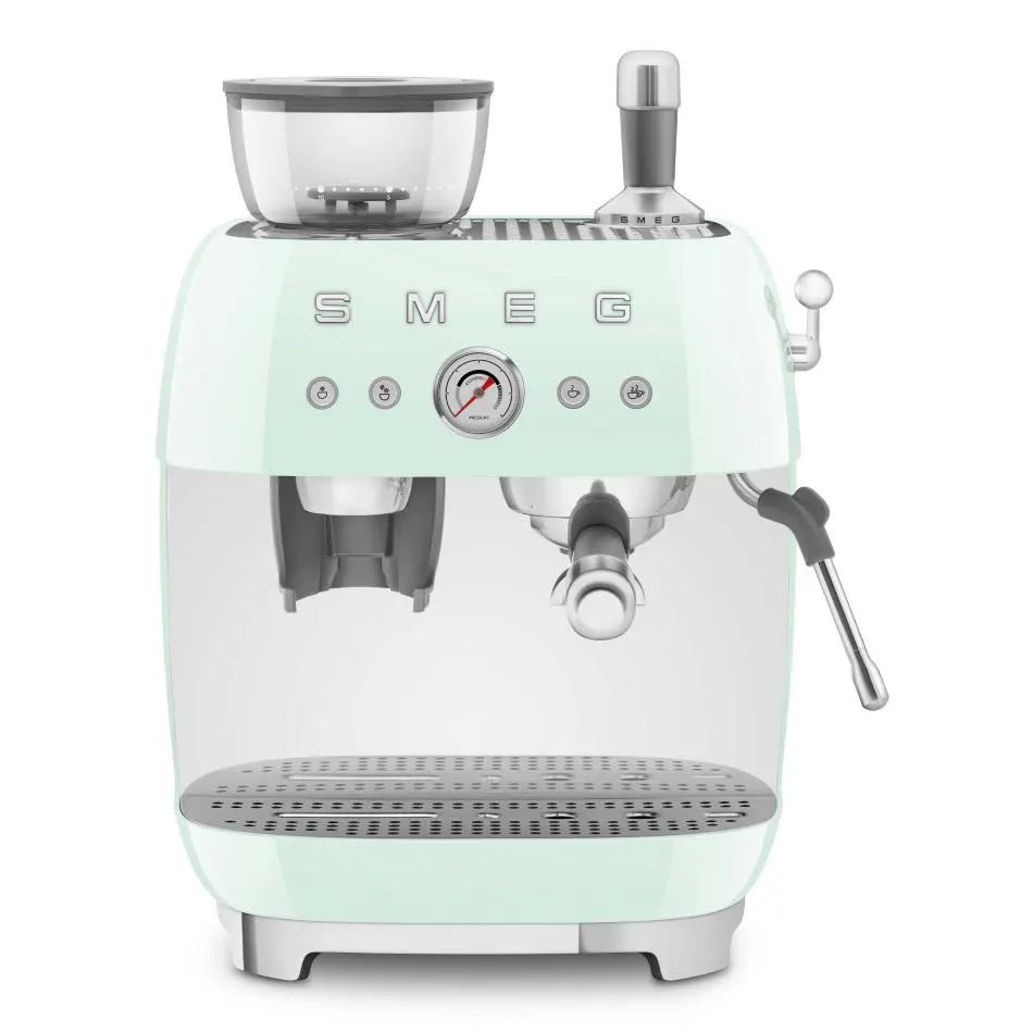 Smeg - Expresso Broyeur Egf03pgeu Vert D'eau — vue 2