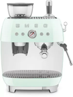 Smeg - Expresso Broyeur Egf03pgeu Vert D'eau