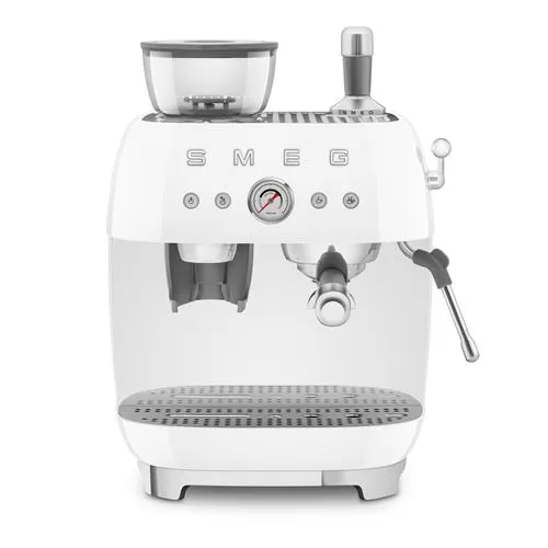 Smeg - Expresso Broyeur Egf03wheu Blanc — vue 3
