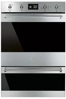 Smeg - Four Encastrable Dosp6390x - Pyrolyse - Double Cavité - Porte Froide - Rails Télescopiques — vue 2