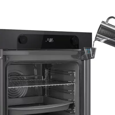 Smeg - Four Encastrable Fonction Vapeur Sop6201s2b - Pyrolyse - Chaleur Tournante - Combiné Vapeur - Porte Froide — vue 10