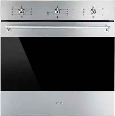 Smeg - Four Encastrable Sf6381x - Vapeur - Chaleur Tournante