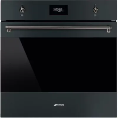 Smeg - Four Encastrable Sfp6301tvn - Pyrolyse - Chaleur Pulsée - Porte Froide - Rails Télescopiques