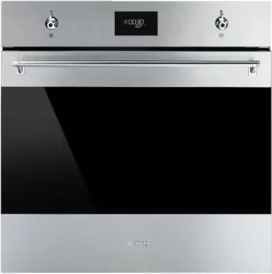 Smeg - Four Encastrable Sfp6301tvx - Pyrolyse - Chaleur Pulsée - Porte Froide