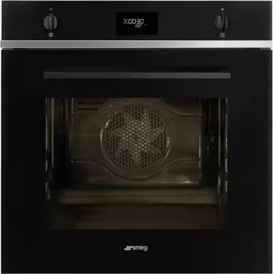 Smeg - Four Encastrable Sfp641pno1 - Pyrolyse - Chaleur Tournante - Porte Froide - Rails Télescopiques