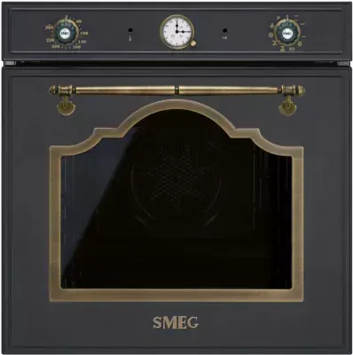 Smeg - Four Encastrable Sfp67c1tao - Pyrolyse - Chaleur Tournante Pulsée - Porte Froide - Rails Télescopiques