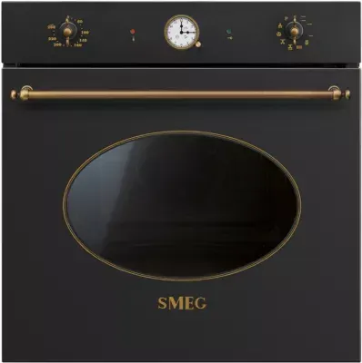 Smeg - Four Encastrable Sfp68c1tao - Pyrolyse - Chaleur Tournante - Porte Froide - Rails Télescopiques