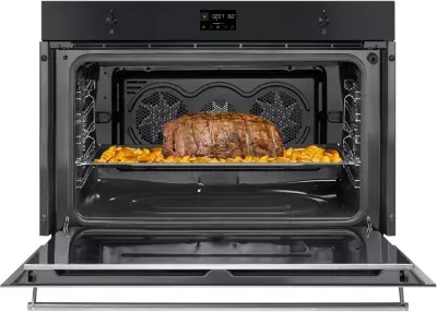 Smeg - Four Encastrable Sfp9302tn - Pyrolyse - Chaleur Pulsée - Porte Froide - Rails Télescopiques — vue 6