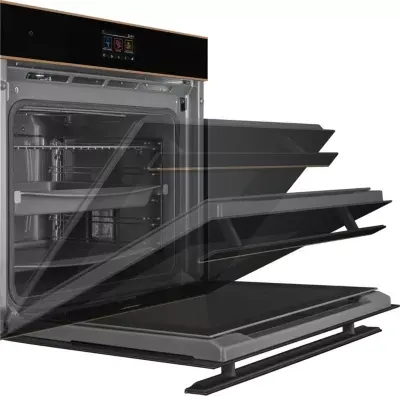 Smeg - Four Encastrable So6604s4pnr - Hydrolyse - Chaleur Tournante - Combiné Vapeur - Rails Télescopiques — vue 9