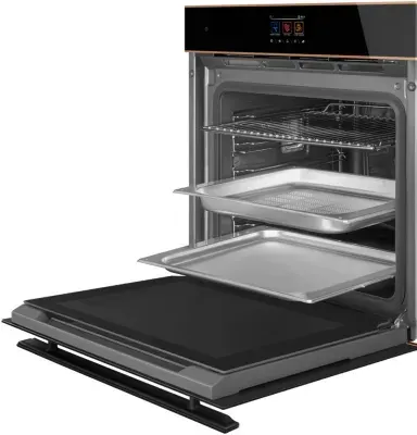 Smeg - Four Encastrable So6604s4pnr - Hydrolyse - Chaleur Tournante - Combiné Vapeur - Rails Télescopiques — vue 5