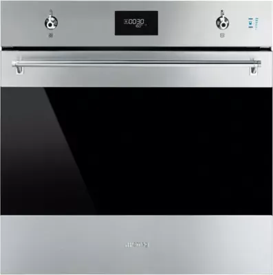 Smeg - Four Encastrable Sop6301s2x - Combiné Vapeur - Chaleur Pulsée - Pyrolyse