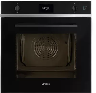 Smeg - Four Encastrable Sop6401s2b - Combiné Vapeur - Chaleur Tournante - Pyrolyse - Porte Froide