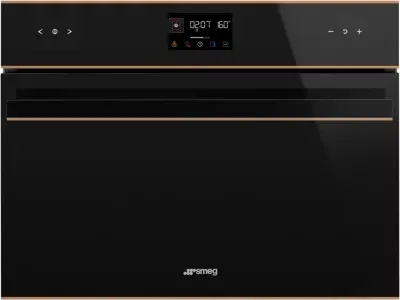 Smeg - Four Micro Onde Combiné So4602m1nr - Hydrolyse - Écran Tactile