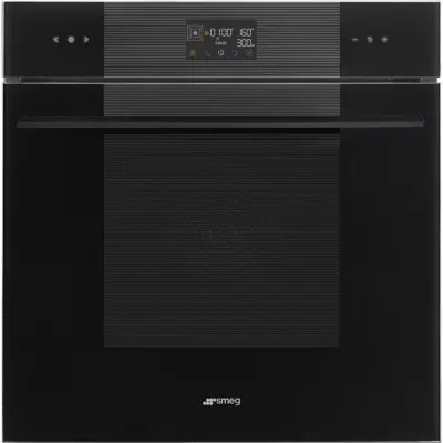 Smeg - Four Micro Onde Combiné So6102m2b3 - Hydrolyse - Porte Froide - Rails Télescopiques - Écran Tactile