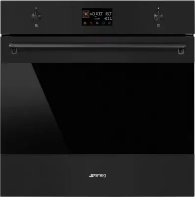 Smeg - Four Micro Onde Combiné So6302m2n - Hydrolyse - Porte Froide - Rails Télescopiques