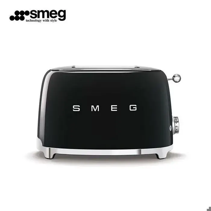 Smeg Grille-pain 2 Tranches TSF01BLEU 2 Fentes 36 mm 6 Niveaux de Brunissage Fonction Chauffage Décongélation et B GRILLE-PAIN