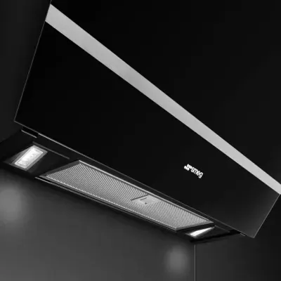 Smeg - Hotte Décorative Murale Inclinée Kv26n — vue 4