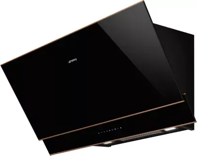 Smeg - Hotte Décorative Murale Inclinée Kv694r — vue 3