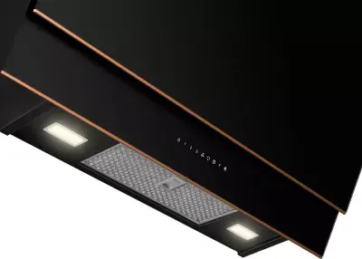 Smeg - Hotte Décorative Murale Inclinée Kv694r — vue 4