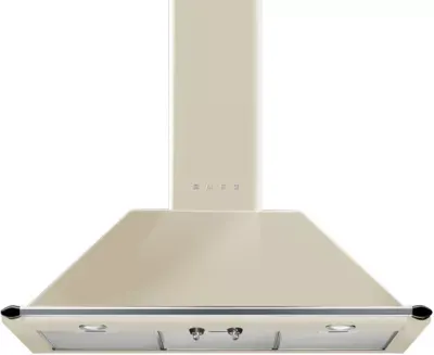 Smeg - Hotte Décorative Murale Kt90pe Crème Pour Bu93