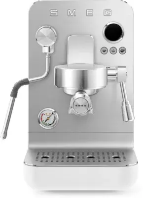 Smeg - Machine À Expresso Blanc Mat Collezione Emc02whmeu