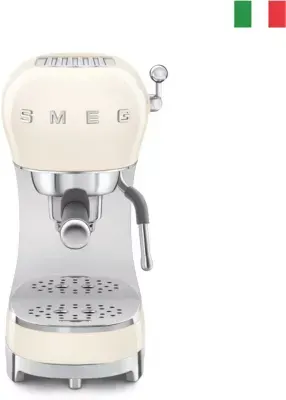 Smeg - Machine À Expresso Ecf02creu — coloris Crème