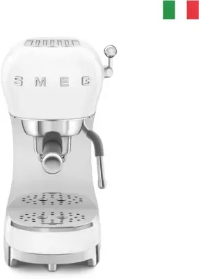 Smeg - Machine À Expresso Ecf02wheu — coloris Blanc