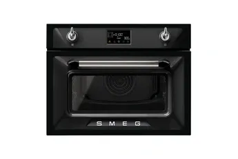Smeg - Micro Ondes Combiné Encastrable So4902m1n — vue 3