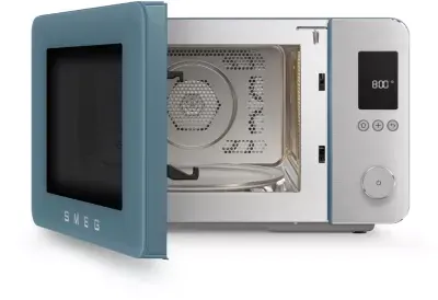 Smeg - Micro Ondes Combiné Moc02sbmeu — vue 3