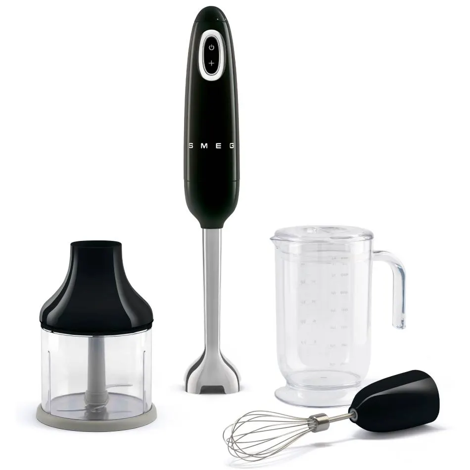 Smeg - Mixeur Hbf03bleu Noir — vue 2