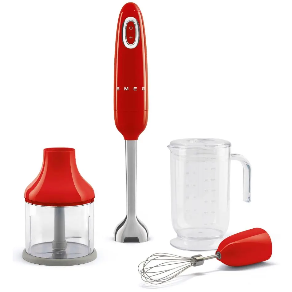 Smeg - Mixeur Hbf03rdeu Rouge — vue 2